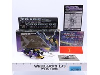 Shrapnel 100% Complete W/Box & INSERT 1985 Vintage Hasbro G1 Transformers Figure
