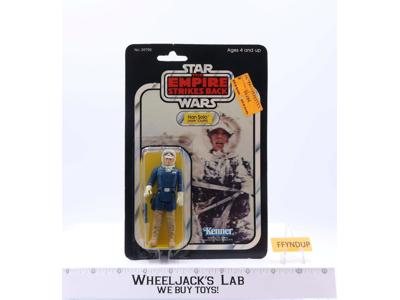 Han Solo Hoth 31 Back-A Star Wars ESB 1980 Kenner Action Figure NEW MOSC SEALED