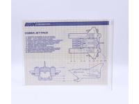 Cobra Jet Pack 1987 ORIGINAL Instructions/Blueprints G.I. Joe Hasbro