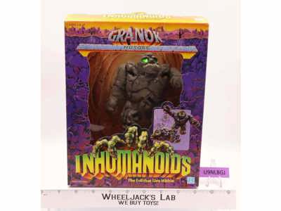 Granok Granite Leader Complete W/Box Inhumanoids 1986 Hasbro Action Figure