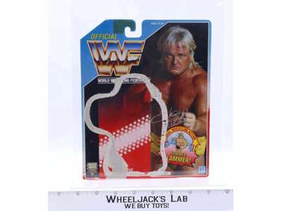 Greg "The Hammer" Valentine WWF Cardback 1991 Hasbro Vintage Action Figure