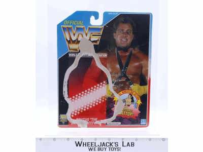 Brutus "The Barber" Beefcake WWF Cardback 1991 Hasbro Vintage Action Figure
