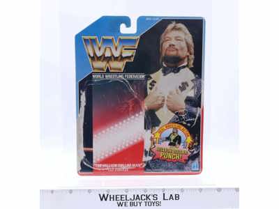 Ted Dibiase Million Dollar Man WWF Cardback 1990 Hasbro Vintage Action Figure
