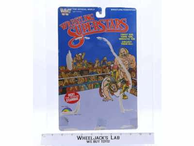 Ricky "The Dragon" Steamboat Cardback WWF Wrestling Superstars 1985 LJN