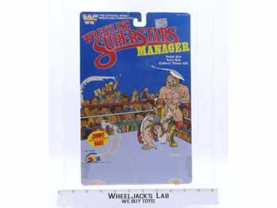 Jimmy Hart Cardback WWF Wrestling Superstars 1985 LJN Action Figure