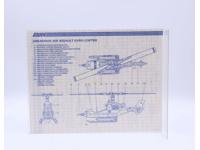 Dreadnok Air Assault Gyro Copter 1986 ORIGINAL Instruction / Blueprints G.I. Joe
