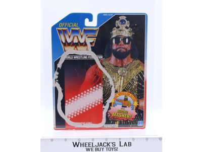 Macho King Randy Savage WWF Cardback 1990 Hasbro Vintage Action Figure