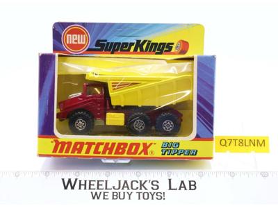 Super Kings K-4 Big Tipper NEW Matchbox 1973 W/Box England Vintage