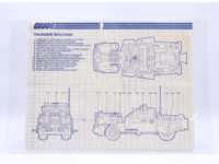 Thunder Machine 1986 ORIGINAL Instructions / Blueprints G.I. Joe