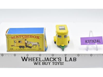 Pony Trailer No. 43 Lesney Matchbox Series 1960's Made In England