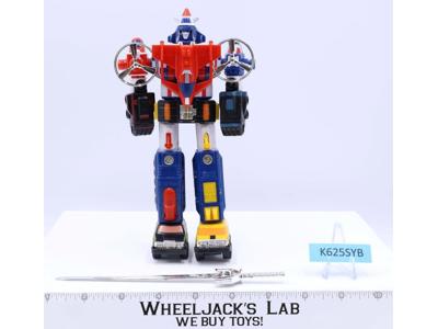 Dairugger XV W/Sword Voltron 1980's KO Knock Off 5.7" Action Figure