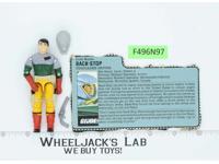 Backstop V1 100% Complete G.I. Joe 1987 Hasbro Vintage Action Figure