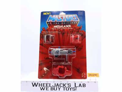 Megalaser He-Man Masters of the Universe MOTU 1985 Mattel NEW MOSC SEALED