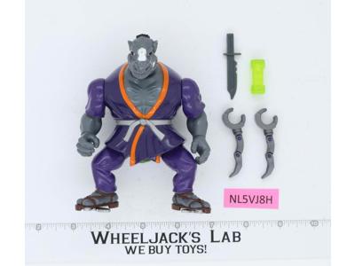 Rocksteady Night Ninja 100% Complete Teenage Mutant Ninja Turtles 1988 Playmates