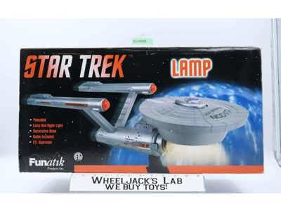 USS Enterprise Poseable Lamp Star Trek 1999 Funatik Products