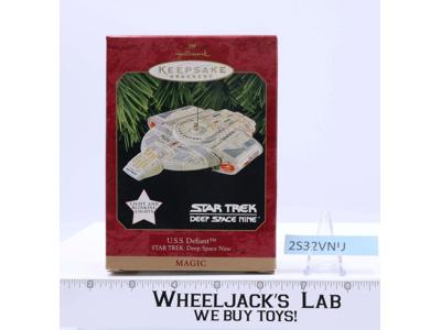 U.S.S. Defiant Deep Space 9 Star Trek MAGIC Keepsake Ornament 1997 Hallmark