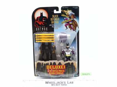 Silver Defender Batman The New Batman Adventures 1998 Kenner NEW MOSC Figure