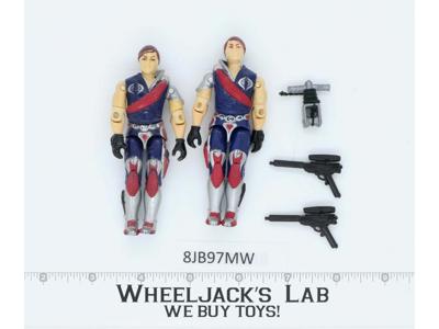 Tomax & Xamot V1 100% Complete G.I. Joe 1985 Hasbro Vintage Action Figure