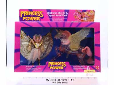 Starburst She-Ra w/ Crystal Swift Wind Princess of Power 1986 Mattel NEW