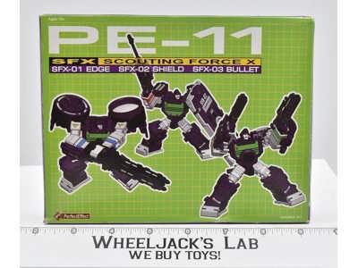 SFX Scouting Force X SFX-01 Edge SFX-02 Shield PE-11 Third Party MIB