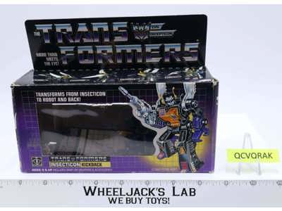 Kickback 100% Complete 1985 Vintage Hasbro G1 Transformers Action Figure