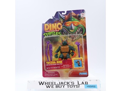 Tricera Mike Dino Teenage Mutant Ninja Turtles TMNT 1997 Playmates NEW SEALED