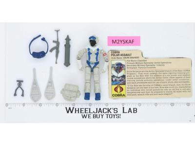 Snow Serpent V1 100% Complete G.I. Joe 1985 Hasbro Vintage Action Figure