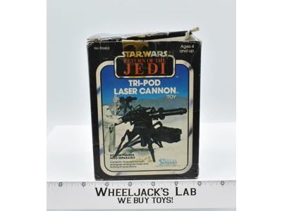 Tri-Pod Laser Cannon 100% Complete W/Box Star Wars ROTJ 1983 Kenner Vintage