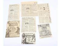 WWF (7) Newspaper Clippings 1990 Wrestlemania VII WCW Steiner Brothers Beefcake