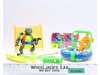 Surfer Leo W/ Mondo Mutant Surfer Tube 100% Complete TMNT 1994 Playmates Vehicle