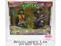 Leonardo Vs. Rocksteady Teenage Mutant Ninja Turtles 2021 Playmates Toys MISB