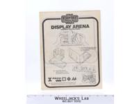 Kenner 1981 Star Wars Display Arena Instruction Manual Vintage