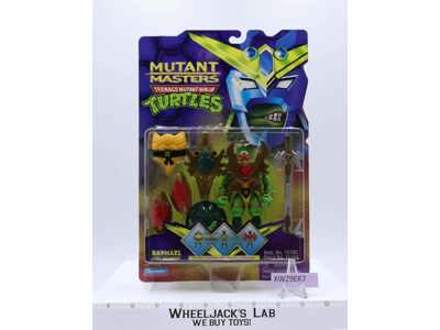 Raphael Fire Warrior TMNT Mutant Masters 1997 Playmates MOSC NEW