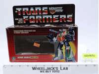 Wheeljack BOX ONLY G1 Transformers 1985 Hasbro Vintage Action Figure