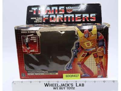 Rodimus Prime EMPTY BOX 1986 Vintage Hasbro G1 Transformers Action Figure