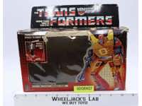 Rodimus Prime EMPTY BOX 1986 Vintage Hasbro G1 Transformers Action Figure