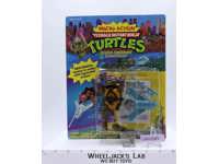 Sewer-Swimmin' Donatello Wacky Action TMNT 1990 Playmates NEW MOSC SEALED