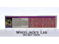 Cyclonus TARGETMASTERS Tech Spec 1987 Vintage Hasbro G1 Transformers