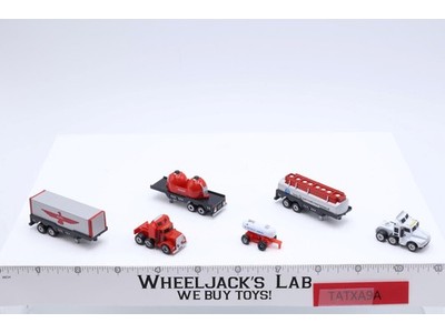 Lot of 6 Semi Trucks/Trailers Galoob Micro Machines Vintage