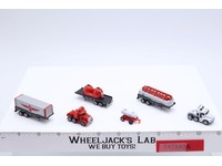 Lot of 6 Semi Trucks/Trailers Galoob Micro Machines Vintage