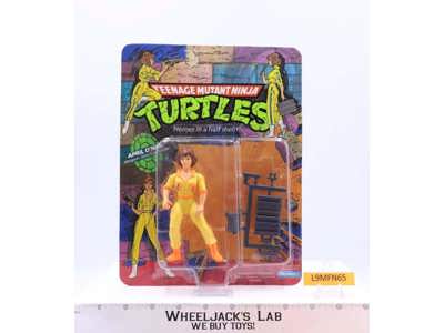 April O'Neil Teenage Mutant Ninja Turtles TMNT 1988 Playmates NEW MOSC SEALED