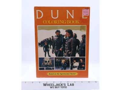 Dune Coloring Book by Michael Nicastre 1984 UNUSED Grosset & Dunlap Vintage