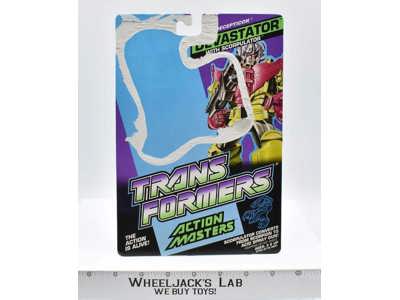 Devastator Cardback Vintage 1989 G1 Transformers Action Figure