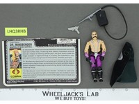 Dr. Mindbender V1 100% Complete G.I. Joe 1986 Hasbro Vintage Action Figure