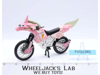 Pink Thunder Bike Power Rangers 2002 Bandai Action Figure Vehicle