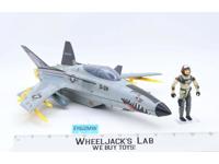Conquest X-30 W/ Slip-Stream 100% Complete G.I. Joe 1986 Hasbro Figure Vehicle