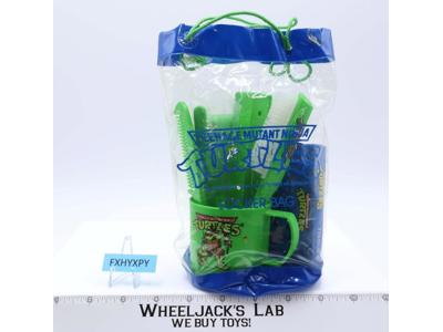 Locker Shower Bag Complete Teenage Mutant Ninja Turtles 1990 Mirage Studios