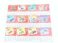 1987-1988 Calendar Poster & Vehicle Catalog MASK M.A.S.K. Kenner Vintage