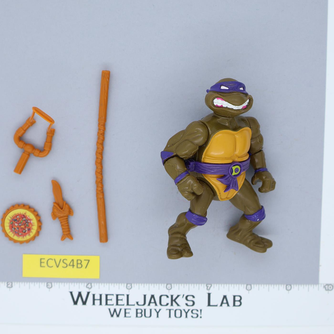 Storage Shell Donatello Teenage Mutant Ninja Turtles TMNT 1991 Playmates Vintage
