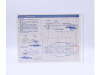 Tiger Fish 1988 ORIGINAL Instructions / Blueprints G.I. Joe Hasbro